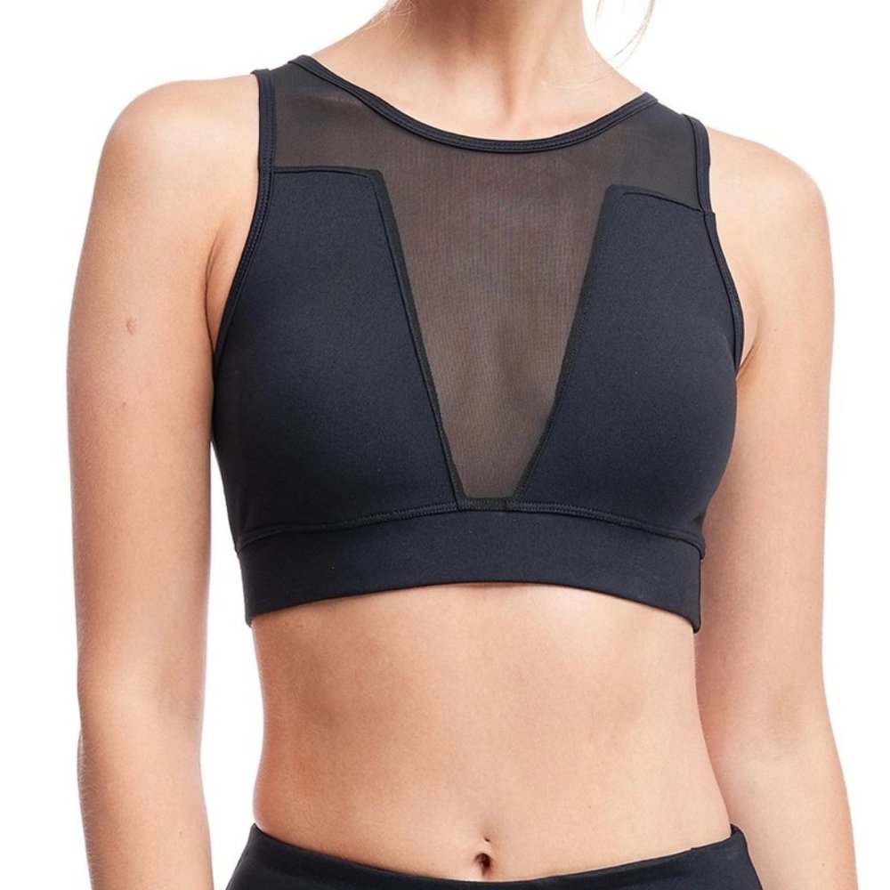 V Mesh Sports Bra